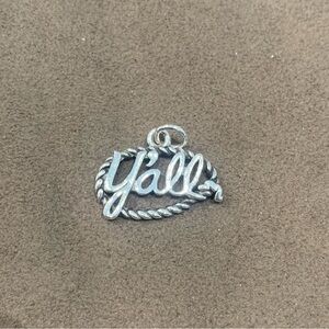 Retired, Silver 'Y'all' charm